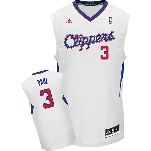 Los Angeles Clippers Chris Paul CP3 Revolution 30 Swingman Home Adidas Jersey